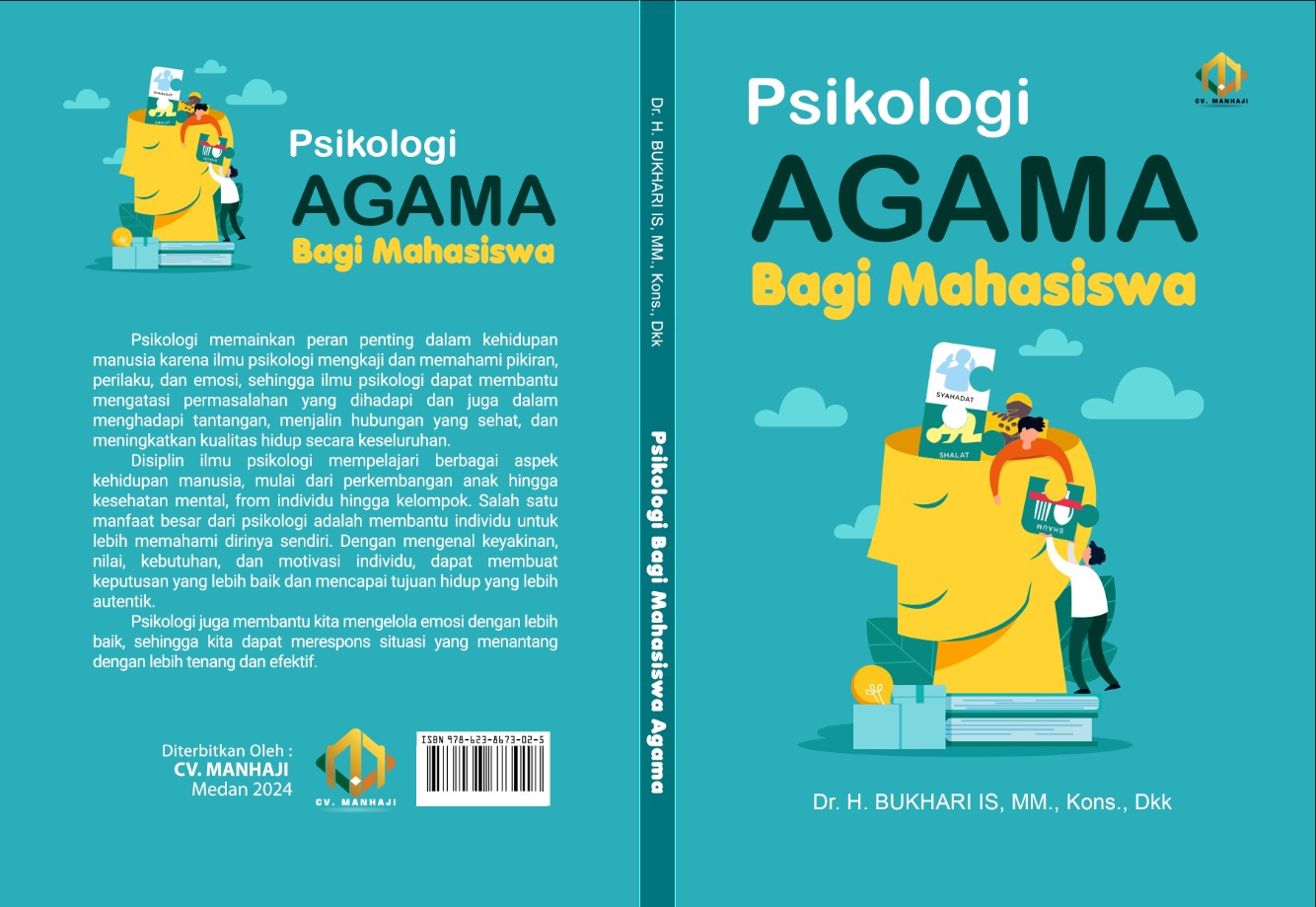Terbitan 2024 "Buku Psikologi Agama bagi Mahasiswa" Karya Buya Dr. Bukhari Is, dkk